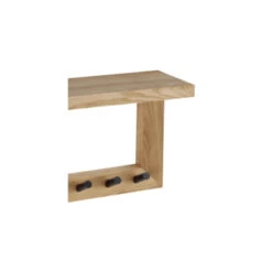 Garderobe Rek Woody 9 Haaks Hout -Meubel Pracht 123 2008