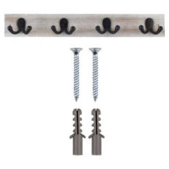 Kapstok Tygo 8 Haaks Vuren 480mm 13 Kapstok Tygo 8 Haaks Vuren 480mm -Meubel Pracht 123 2036