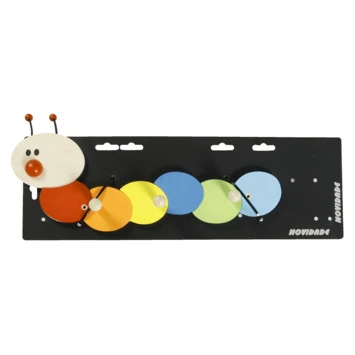 Kapstok Rups 3 Haaks Gekleurd 390mm 5 Kapstok Rups 3 Haaks Gekleurd 390mm - Afbeelding 3