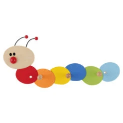 Kapstok Rups 3 Haaks Gekleurd 390mm 12 Kapstok Rups 3 Haaks Gekleurd 390mm -Meubel Pracht 123 2078