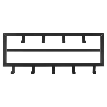 Kapstok Ise 9 Haaks Zwart 5 Kapstok Ise 9 Haaks Zwart - Afbeelding 3