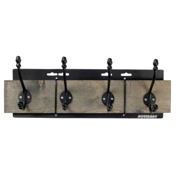 Kapstok Zoe 4 Haaks Antraciet 500mm 5 Kapstok Zoe 4 Haaks Antraciet 500mm - Afbeelding 3