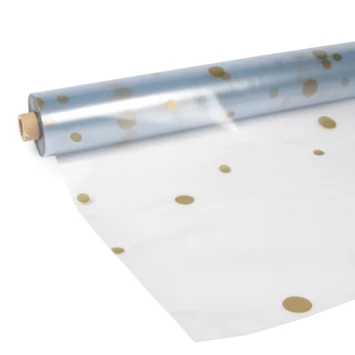 Transparant Tafelzeil Confetti 140x260 Cm 6 Transparant Tafelzeil Confetti 140x260 Cm - Afbeelding 4