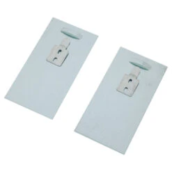 Haceka Spiegel Ophangset 2 Stuks Max. 9,6kg 8x16 Cm Metaal