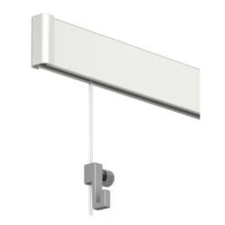 Artiteq Click Rail Schilderij Ophangsysteem Compleet 6 Meter Wit -Meubel Pracht 123 2166