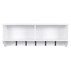 GAMMA Kapstok Anne 5 Haaks Wit