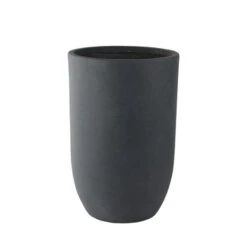 Vaas Eivorm Antraciet Fiberclay 28x42 Cm