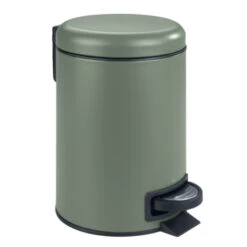 Wenko Afvalemmer Leman Donkergroen