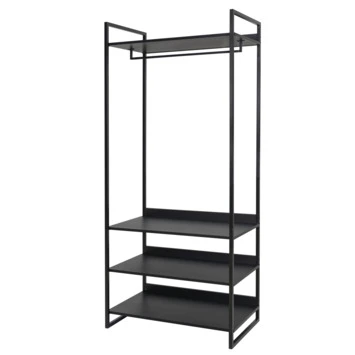 GAMMA Wandrek Nigel Hout/metaal 4 GAMMA Wandrek Nigel Hout/metaal - Afbeelding 2