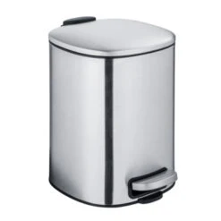 Wenko Afvalemmer Alassio Mat RVS