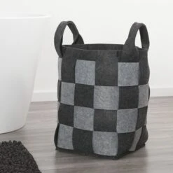 Sealskin Wasmand Weave Vilt Grijs -Meubel Pracht 123 2305