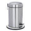 Wenko Pedaalemmer Nova Rond RVS 3 Liter -Meubel Pracht 123 2313