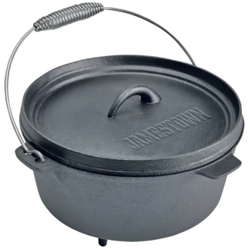Dutch Oven Gietijzeren BBQ Pan 3 Dutch Oven Gietijzeren BBQ Pan