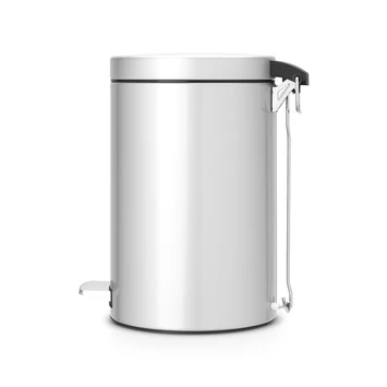Brabantia Pedaalemmer Classic 12 Liter, Metallic Grey 4 Brabantia Pedaalemmer Classic 12 Liter, Metallic Grey - Afbeelding 2