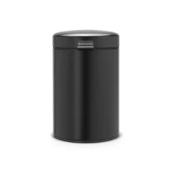 Brabantia Wandafvalemmer NewIcon 3L Matt Black