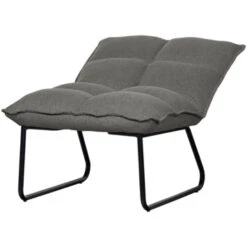 WOOOD Fauteuil Henno 5 Standen Grijs -Meubel Pracht 123 242