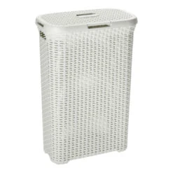 Curver Wasbox Style 40 Liter Vintage Wit Incl. Deksel