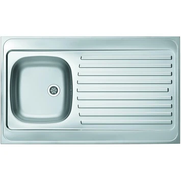 Klassik Aanrechtblad X10SA 100-50 RVS 100 Cm 3 Klassik Aanrechtblad X10SA 100-50 RVS 100 Cm