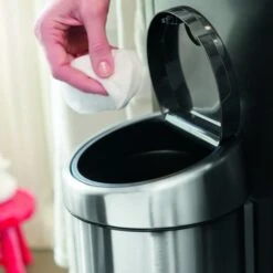 Brabantia Prullenbak Hangend Met Push Open RVS 3 Liter 20 Brabantia Prullenbak Hangend Met Push Open RVS 3 Liter -Meubel Pracht 123 2447