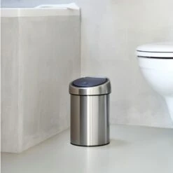 Brabantia Prullenbak Hangend Met Push Open RVS 3 Liter 21 Brabantia Prullenbak Hangend Met Push Open RVS 3 Liter -Meubel Pracht 123 2448