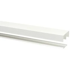StoreMax Rail Metaal Wit T.b.v. R40/R60 240x8,1x4,1 Cm