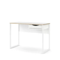 Bureau Loek Wit 76,5x110x48,4cm 14 Bureau Loek Wit 76,5x110x48,4cm -Meubel Pracht 123 25