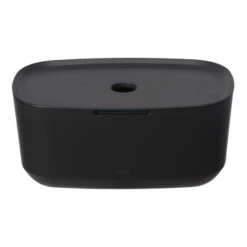 Tiger Opberbox Tess Met Deksel Zwart/antraciet -Meubel Pracht 123 252