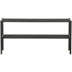 WOOOD Schoenenrek Ferro Metaal Zwart