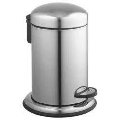 Atlantic Pedaalemmer 3 Liter Rond Chroom