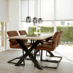 WOOOD Tafelonderstel Alkmaar X-poot Metaal 7 WOOOD Tafelonderstel Alkmaar X-poot Metaal -Meubel Pracht 123 284