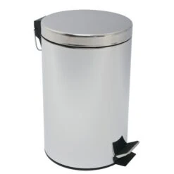 GAMMA Pedaalemmer Rond Chroom 12 Liter