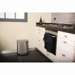 EKO Pedaalemmer E-Cube RVS 10+9 Liter -Meubel Pracht 123 2948