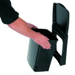 Brabantia Afvalverzamelaar 10 Liter 'Built-in Bin' , Black Kunststof -Meubel Pracht 123 2952