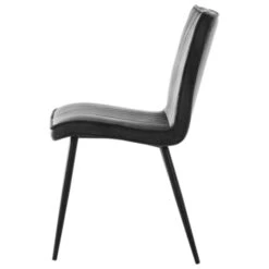 GAMMA Eetkamerstoel Nicolet Velvet Antraciet -Meubel Pracht 123 297