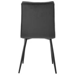 GAMMA Eetkamerstoel Nicolet Velvet Antraciet -Meubel Pracht 123 299