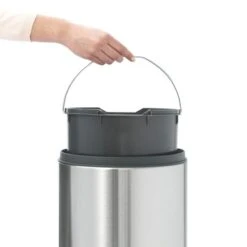 Brabantia Prullenbak Touch Bin Met Push Open RVS 30 Liter -Meubel Pracht 123 2992