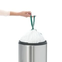 Brabantia Prullenbak Touch Bin Met Push Open RVS 30 Liter -Meubel Pracht 123 2993