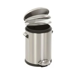EKO Vepa Bins Pedaalemmer Belle Deluxe RVS 5 Liter -Meubel Pracht 123 3408