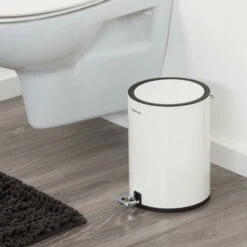 Sealskin Pedaalemmer Industrial Wit -Meubel Pracht 123 3484