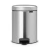 Brabantia Pedaalemmer New Icon RVS 5 Liter 2 Brabantia Pedaalemmer New Icon RVS 5 Liter -Meubel Pracht 123 3517