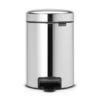 Brabantia Pedaalemmer New Icon Chroom 3 Liter -Meubel Pracht 123 3537