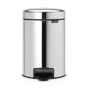 Brabantia Pedaalemmer New Icon Chroom 3 Liter 3 Brabantia Pedaalemmer New Icon Chroom 3 Liter