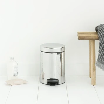 Brabantia Pedaalemmer New Icon Chroom 3 Liter 5 Brabantia Pedaalemmer New Icon Chroom 3 Liter - Afbeelding 3
