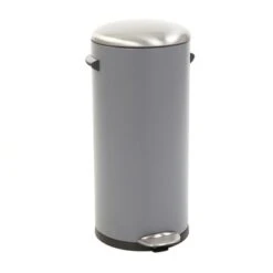 EKO Belle Deluxe Pedaalemmer Grijs 30 Liter
