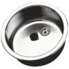 GAMMA Spoelbak Rond RVS 2 GAMMA Spoelbak Rond RVS -Meubel Pracht 123 3593