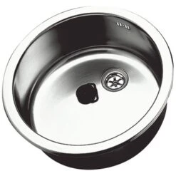 GAMMA Spoelbak Rond RVS