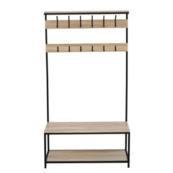 GAMMA Garderoberek Joris Metaal/mdf Hout