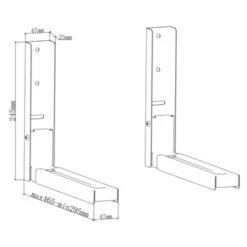 Handson Magnetron Wandsteun Max. 30 Kg 2 Stuks -Meubel Pracht 123 3625