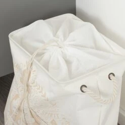 Sealskin Wasmand Anchor Ecru -Meubel Pracht 123 3692