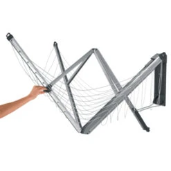 Brabantia Wanddroger Wallfix 24 Meter -Meubel Pracht 123 3714